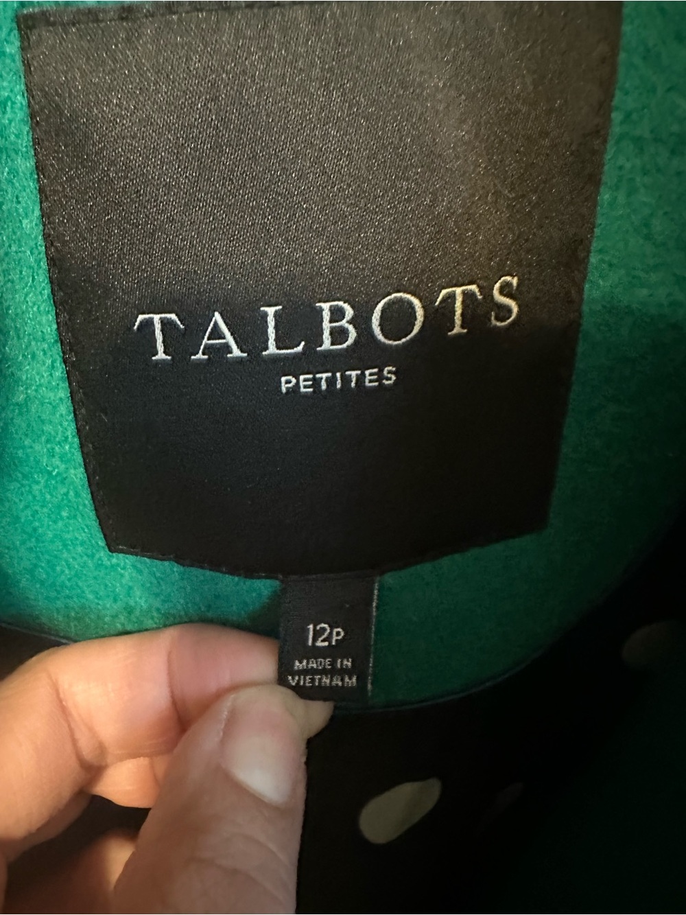 Talbots Wool Blend Coat - Picture 3 of 4